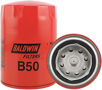 Baldwin Filters Oil Filter, Spin-On, by-Pass
