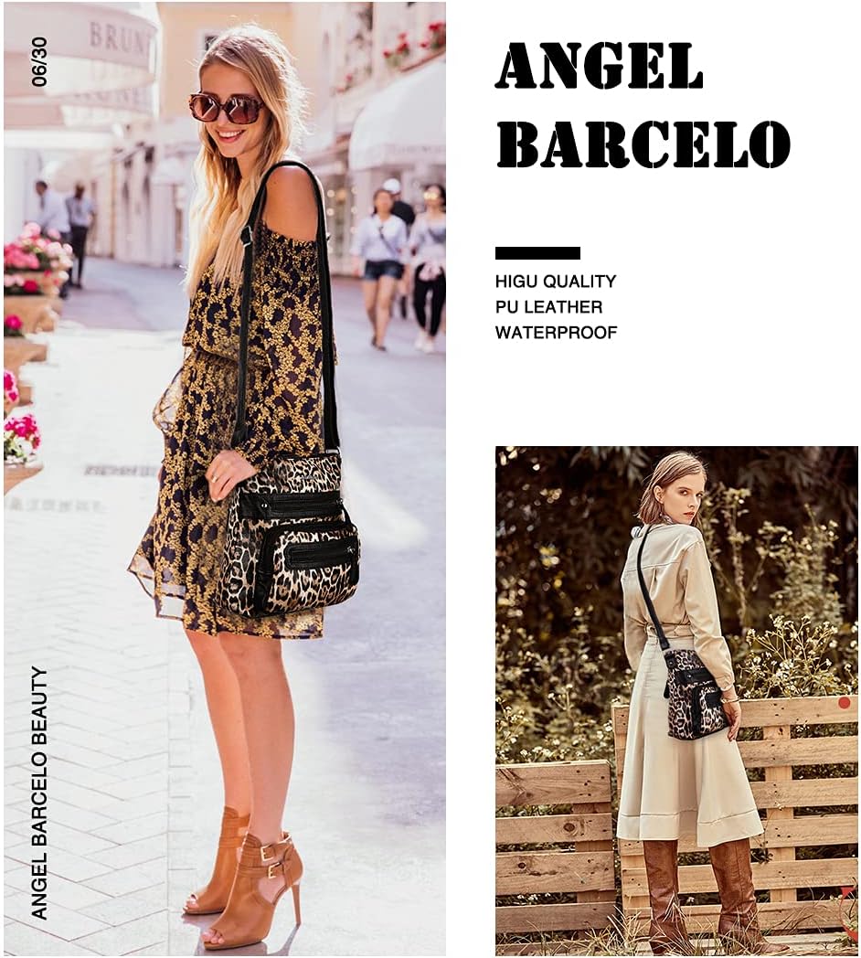 Angel Barcelo Crossbody Bags for Women,Ultra Soft Leather Purses for Women - Image 7