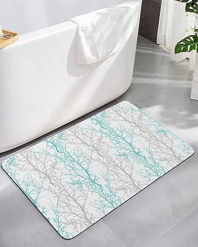 Miniatura 7 de Tapete de baño de calabaza a cuadros para bañera, antideslizante, de secado rápido y absorbente, tierra de diatomeas, cocina, ducha, fregadero,