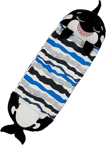 Miniatura 1 de Happy Nappers Almohada y saco de dormir cómodo acogedor compacto súper suave cálido para todas las estaciones saco de dormir con almohada grande de