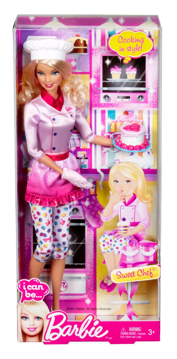Barbie I Can Be Sweets Chef Doll : Amazon.sg: Toys
