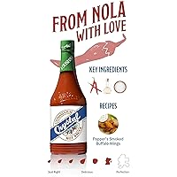 Vista 4 de Crystal Salsa picante de 12 onzas (paquete de 2) – Louisiana's Pure Hot Sauce, sabor original, baja en grasa, baja en sodio, perfecta