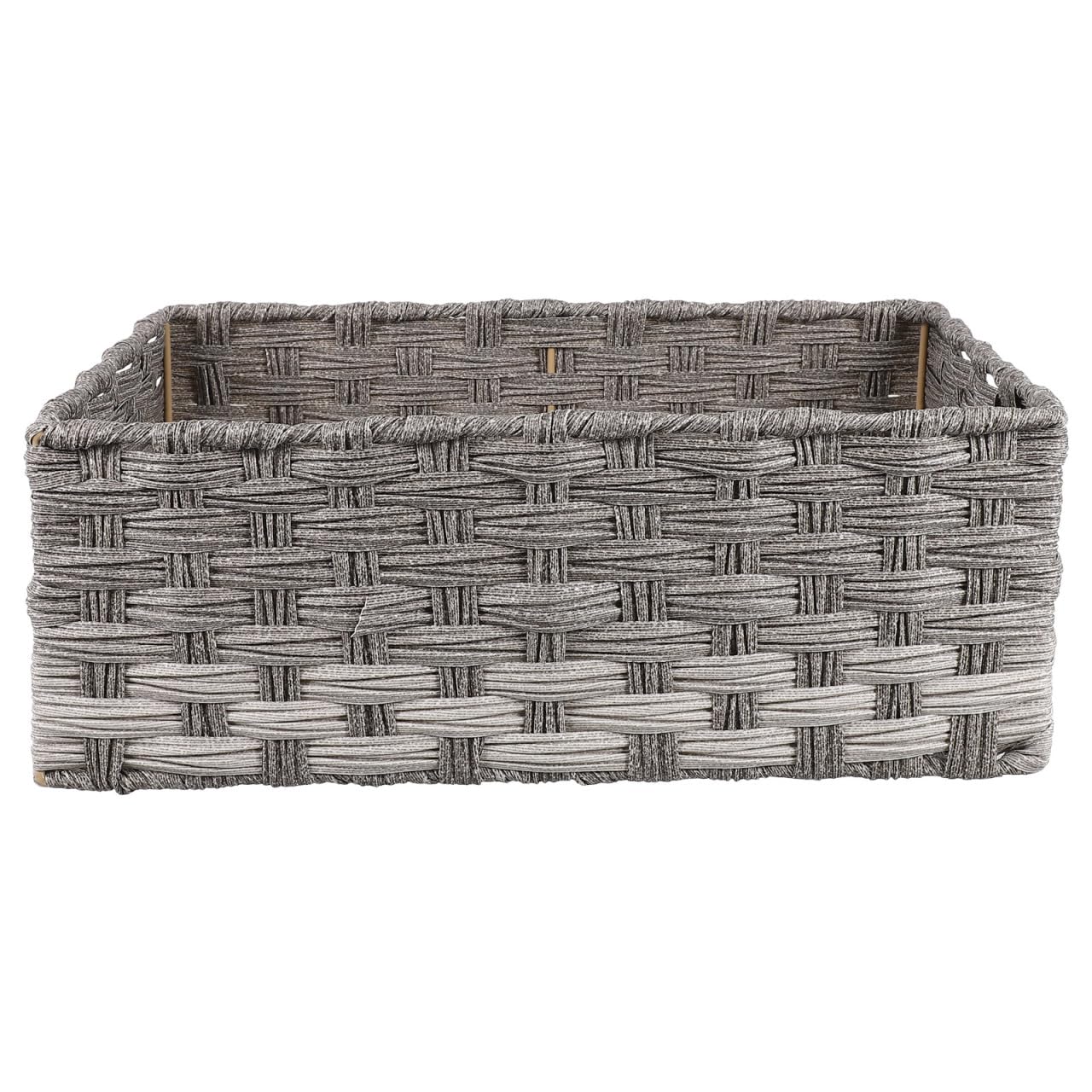 MAGICLULU Cesta Decorativa Multi-funzionale Rattan Imitazione Organizer Da Scrivania Per Casa E Ufficio Portaoggetti Pratico E Resistente Design Elegante Per Interni Per Stoccaggio E Decorazione