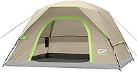 Vista 27 de CAMPROS CP Tents for Camping 2/4/6 Person Tent Waterproof Windproof Double Layer Camping Tent, Easy Setup Dome Tent with Large Mesh Windows & Wider