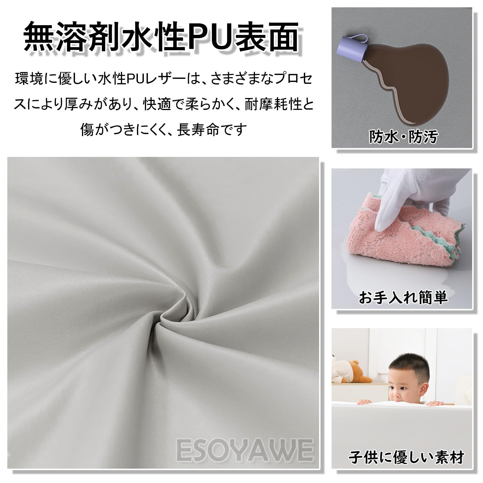 Amazon.co.jp: プレイマット ベビー 折り畳み 4段 赤ちゃん フロア