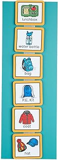Out The Door Chart Kids Routine Chart With Visual Aids or Visual Symbols To Support Independence, Executive Function, Organisation and Self Esteem for SEND, Autism, ADHD, Aspergers,