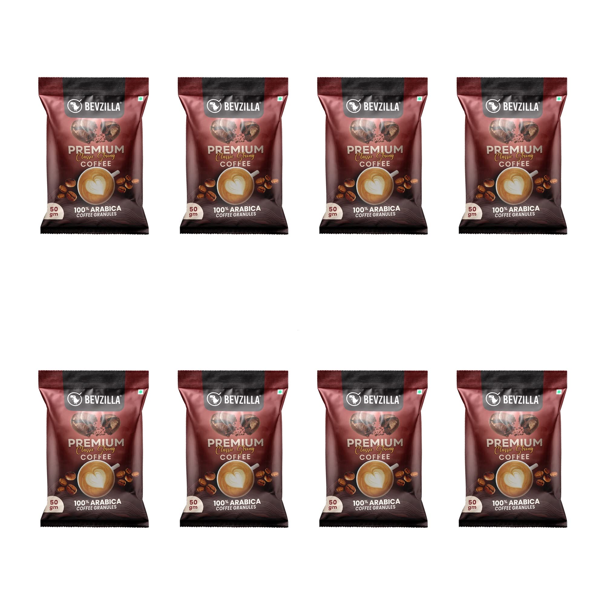 Bevzilla 400 Grams (50 Gm X 8 Bags) Classic Strong Coffee Powder | Make 200 Cups| Buy 4 Get 4 Free (50 Gm X 8 Coffee Pouches) | Strong Coffee| Classic Coffee| Espresso, Latte & Cappuccino| Hot & Cold Coffee (B0C3M5DTP3) Amazon Price History, Amazon Price Tracker