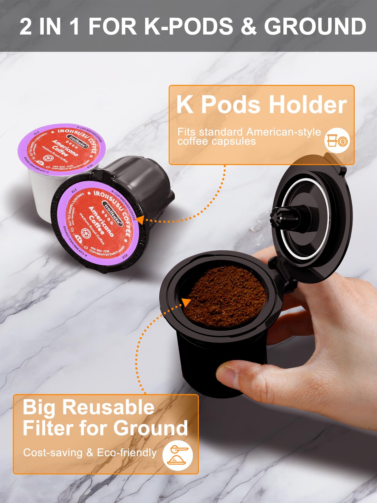 Karosie Single Serve Coffee Maker — view 3