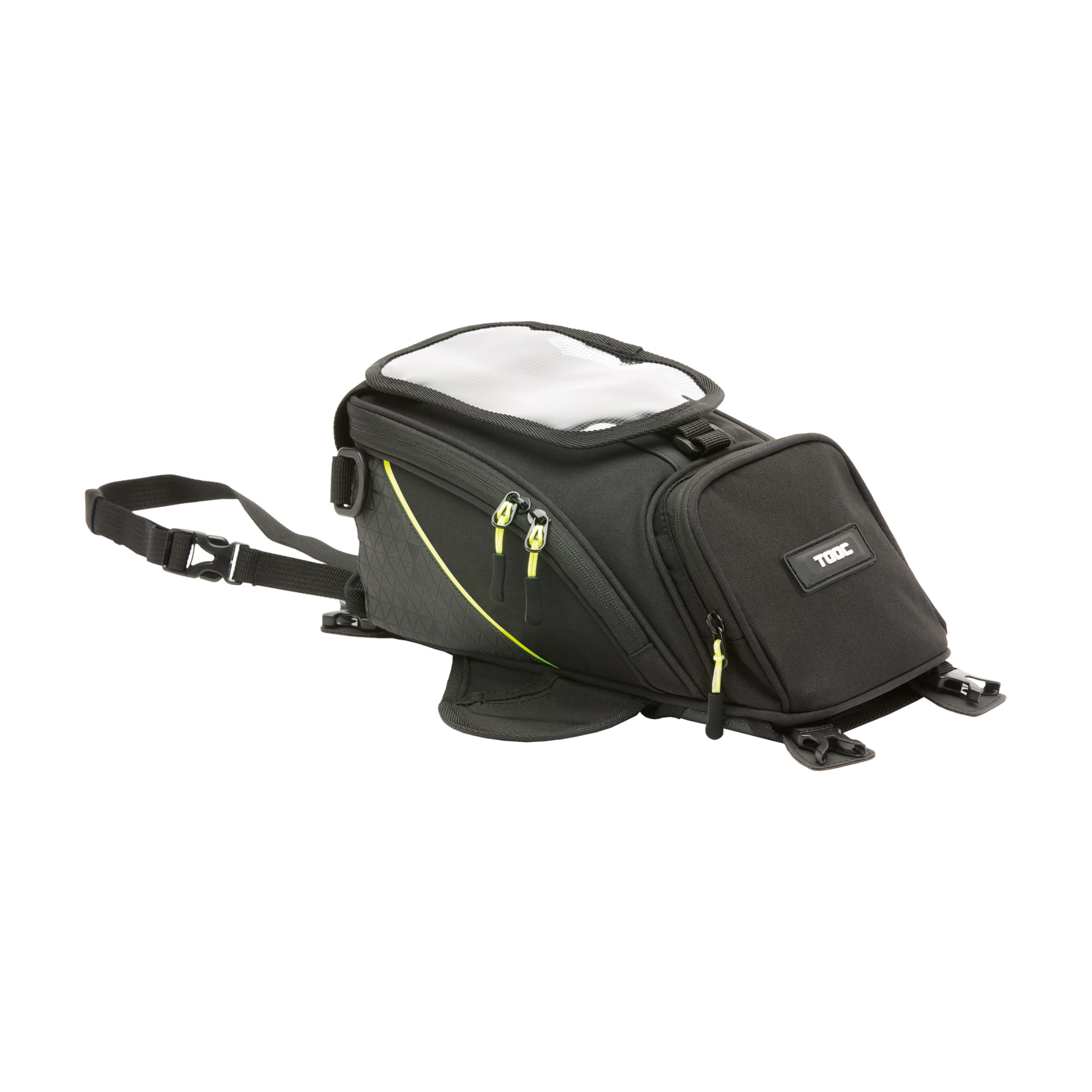 Tucano Urbano TC20 Tank Bag - 5.5L | Polyester | Touchscreen Compartment | Raincover | Reflective | Anti-Skid Base | Removable Magnet Flaps
