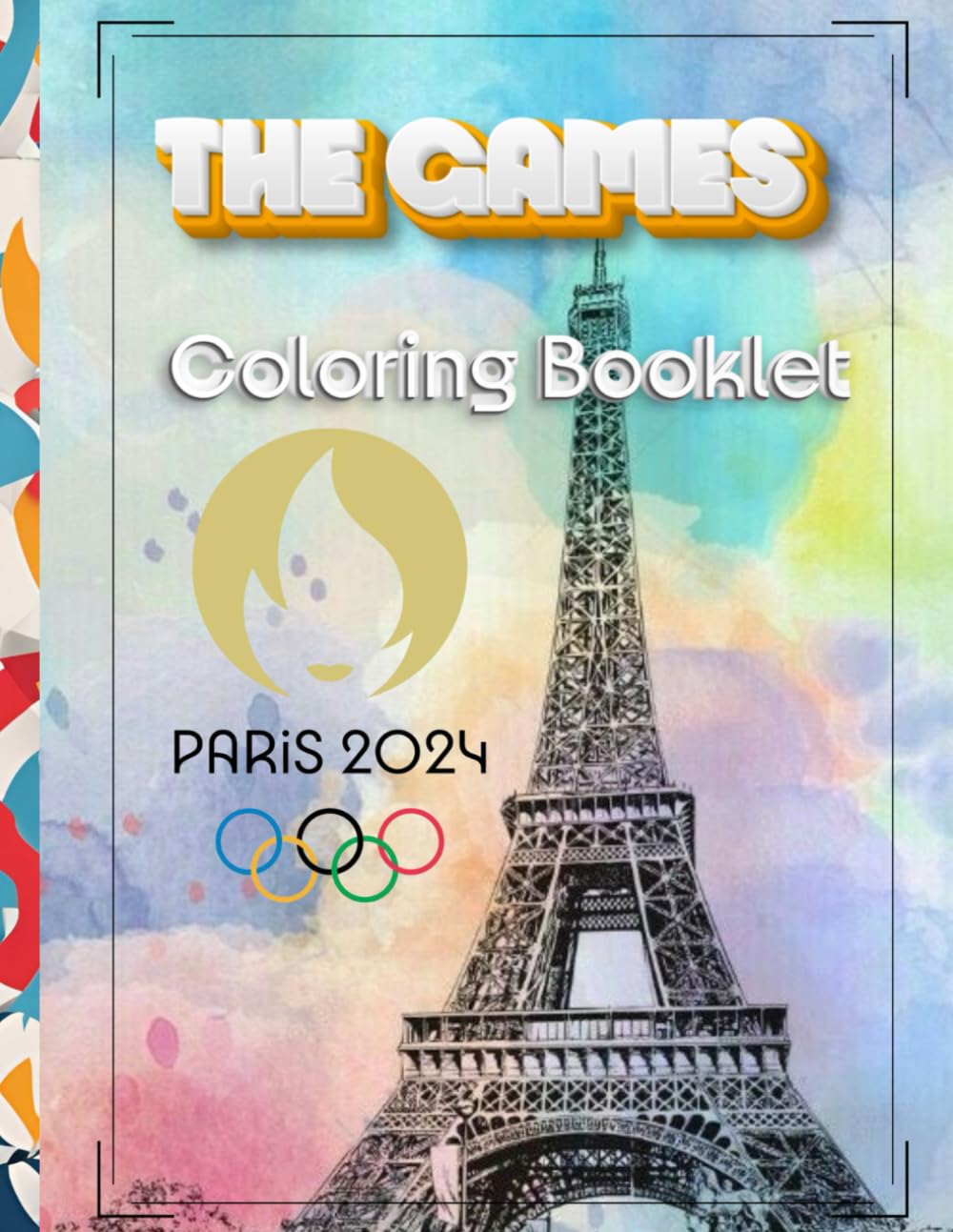 Olympic Sports Coloring Book for Kids: (Ages 4-8) Discover hours of coloring fun for kids! (Coloring book with Paris 2024 Olympics theme).: Large Paris 2024 Olympic sports coloring pages