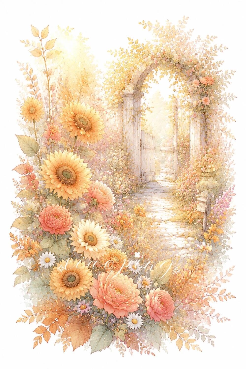 Rqwybcaxn Bead Cross Stitch Kits Sunflower 40x50cm