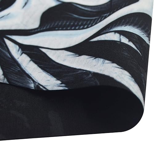 Miniatura 184 de Obacle - Tapabocas con cuello polar y de estilo de pañuelo contra el polvo y el sol para hombre y mujer Calavera Azul Ojo y Nariz