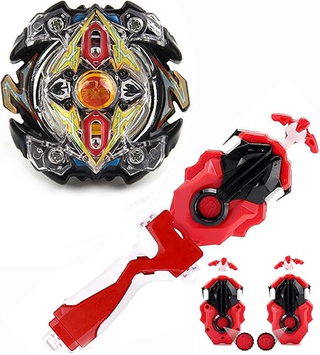 Battling Tops Burst Booster B-59 Zillion I.W. Zeus B-184 Bey Launcher LR Left Right Spin DB Layer System B-11 Grip Metal Fusion Starter String