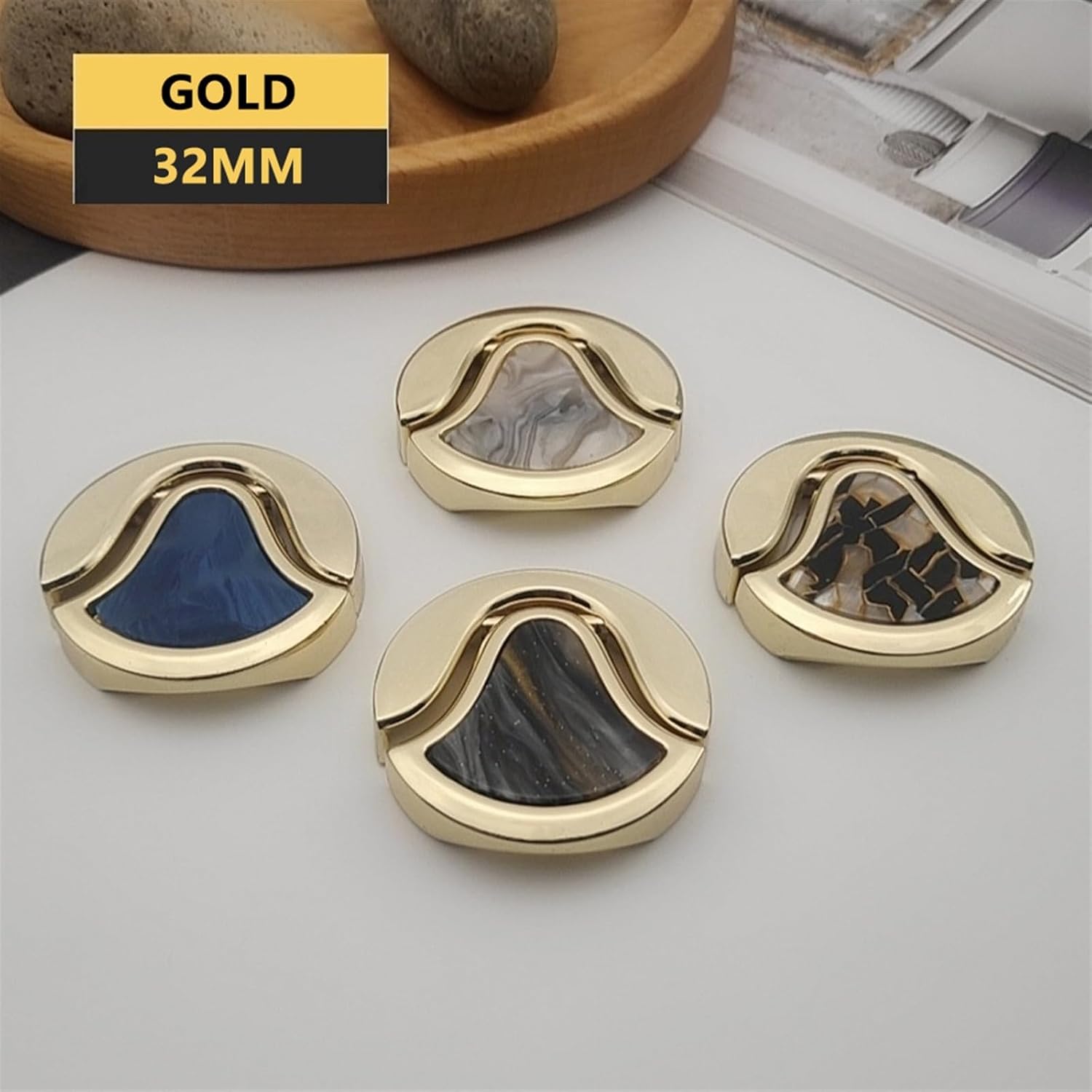 Zinc Alloy Handle 32mm Drawer Door Knobs Handles Cupboard Wardrobe Pulls Furniture Hardware Kitchen Cabinet Door Handles 1Pcs (Color : MBS128-38)