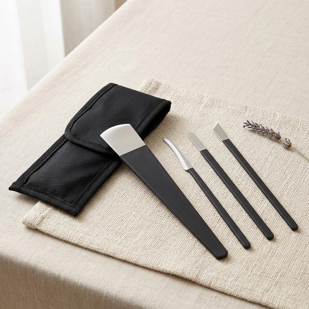 Foot Remover Tool Kit 4 pcs Stainless Steel Dead Skin Care Set