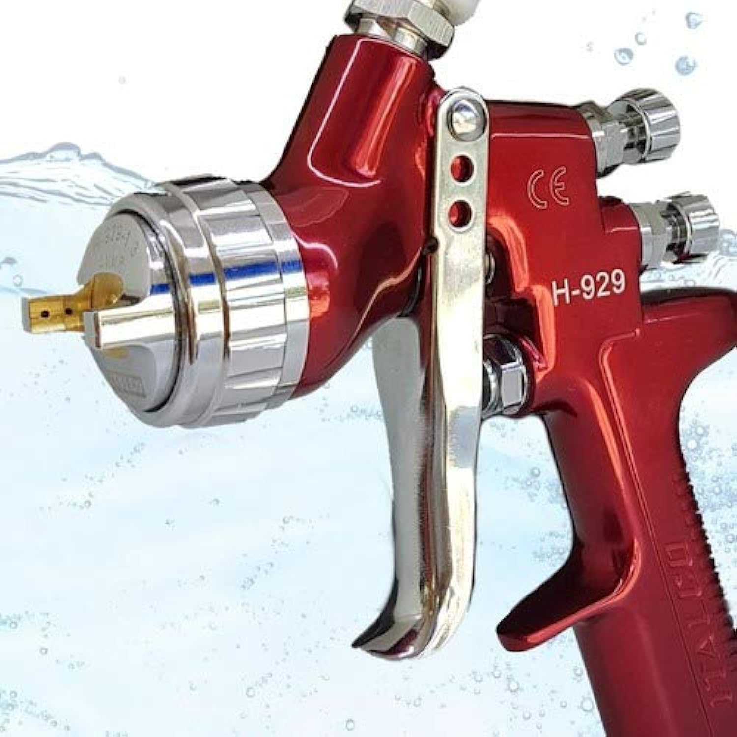 ITALCO H929 H. V. L. P Base Coat Auarita Spray Gun Cup Tool 600ml,1