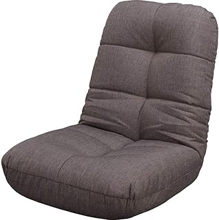 Iris Plaza POZ-36 Floor Chair, Reclining, Pocket Coil, Charcoal Gray, 23.6 x 23.6 x 25.8 inches (60 x 60 x 65.5 cm)