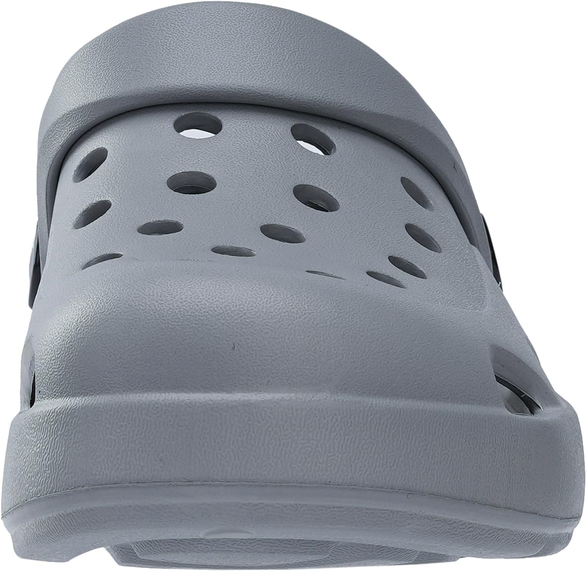 WHITIN Unisex Clogs with Arch Support, Lightweight Garden Shoes for Women and Men 11 Women/9 Men Grey image 3 of 5 B0GJ5KJQ89