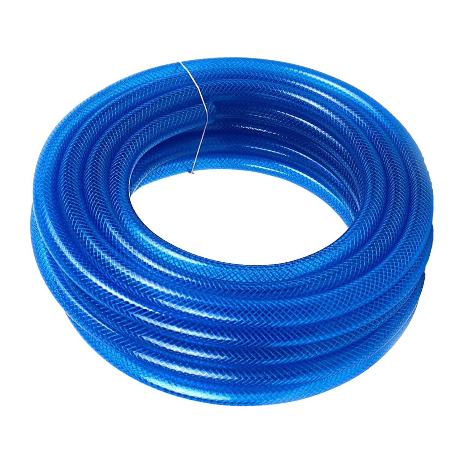 Kuber Industries Basic PVC with Nylon Braided Water Pipe 15 Meter|Multi-Utility Water Pipe for Garden, Car Cleaning & Pet Cleaning|Blue | (B0CJ5CCBJ4) Amazon Price History, Amazon Price Tracker