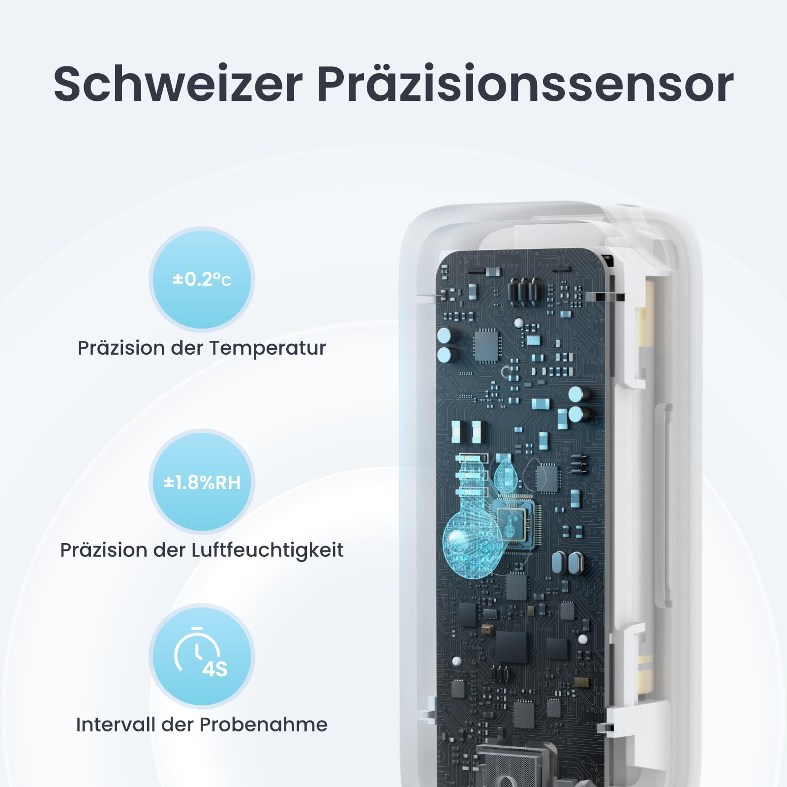 SwitchBot Outdoor Meter 3er + Contact Sensor Bundle für Smart Home Routinen
