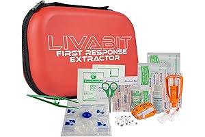 First Response Portable Hiking Pump Kit - CPR Venom Safety Tool Kit