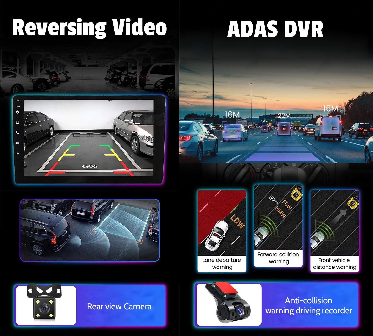 Radio Samochodowe Android Ekranem Dotykowym dla Fiat Toro 2017-2020 9-Inch Radio Samochodowe CarPlay/Android Auto/GPS/Bluetooth/WiFi/Radio FM/ADAS DVR/Kamera cofania/SWC(X2)