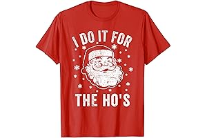 I Do it for the Hos Santa Claus T-Shirt