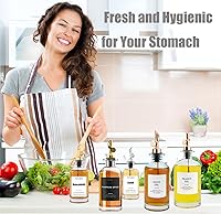 Vista 7 de Pafusen Paquete de 2 Boquillas Vertedoras de Licor, Boquilla Dispensadora de Aceite de Oliva con Volteo Automático, Boquilla Vertedora para Botellas