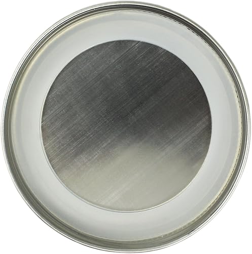 Miniatura 10 de Zoie + Chloe Tapas para tarros de acero inoxidable con sellos de silicona (paquete de 6 + 6 sellos de repuesto adicionales), tamaño regular