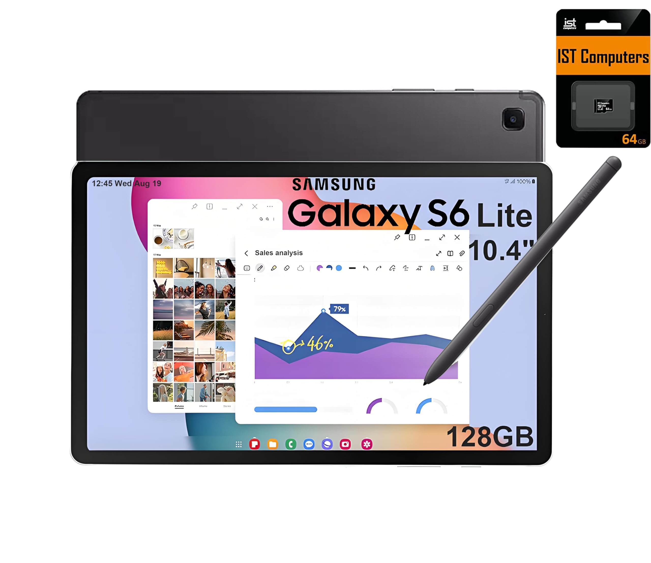 Androidタブレット本体 Galaxy Tab S6 Lite Samsung Galaxy Tab S6 Lite Tablet 10.4