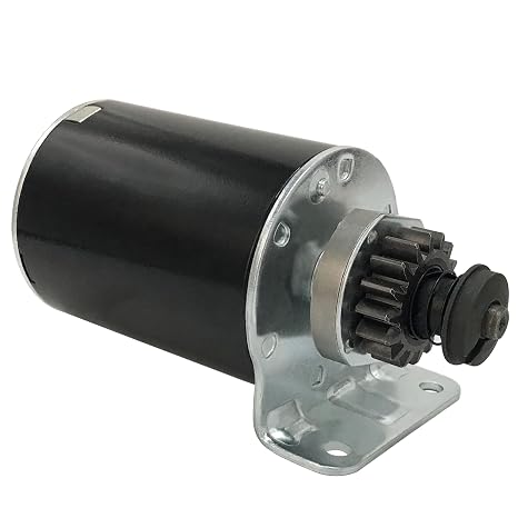 5742 Steel Gear Starter (16-Teeth) Replacement for Briggs & Stratton 497595 390838 1972-2002 5-22HP Engine John Deere LG497595 MIU13772 391423 392749 10HP 11HP 12HP 12.5HP 14HP 18HP 7HP