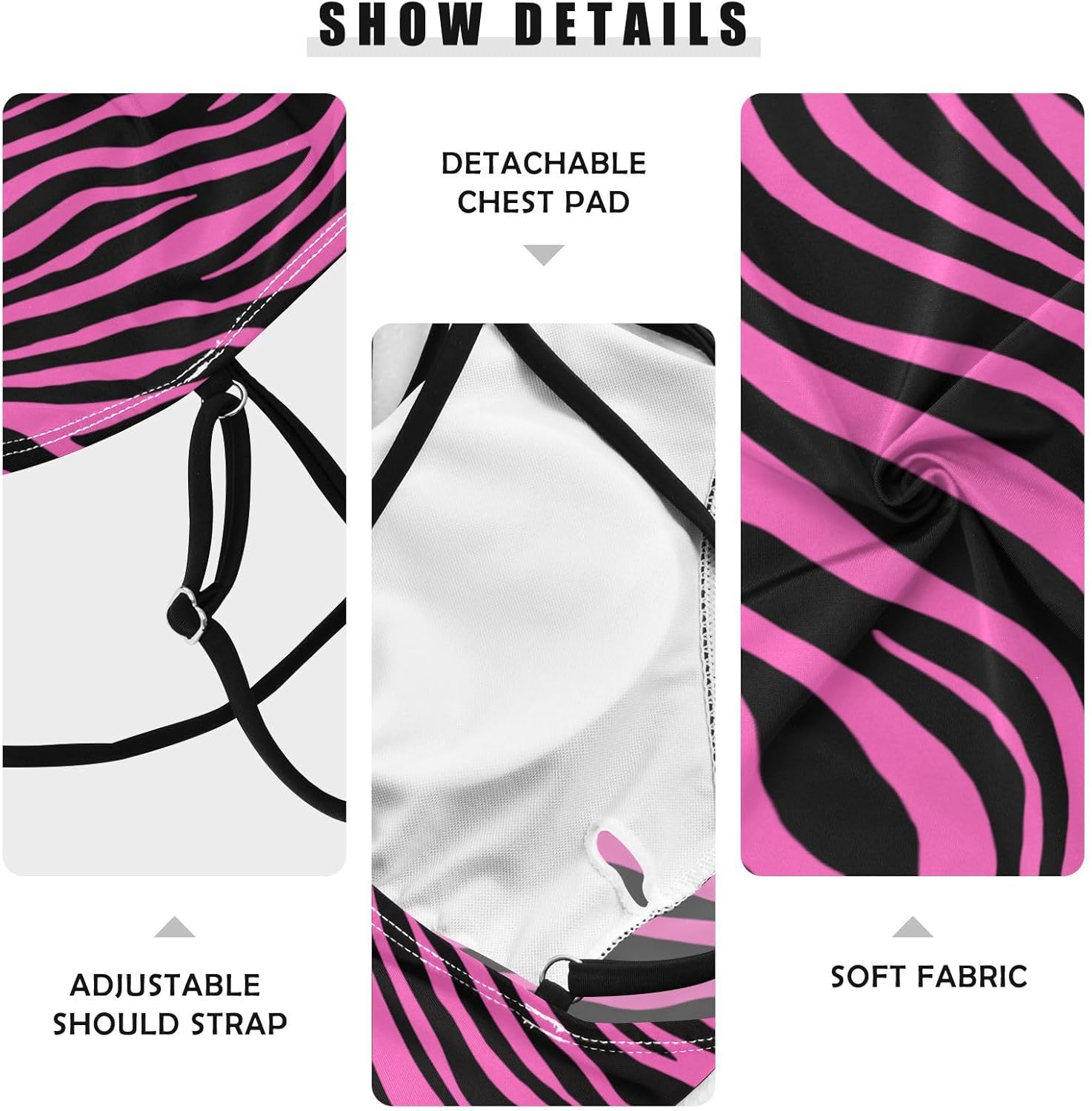 Aflyko Women Tankini Tops Summer Beach Cross Back Swim Shirts