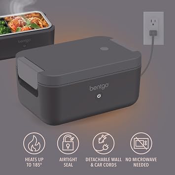 Bentgo Heat Electric Lunch Box & Portable Food Warmer for Work & Travel