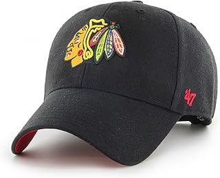 '47 Chicago Blackhawks Black NHL Ballpark Most Value P. Snapback Cap