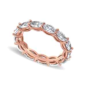 Amazon.com: Hoops & Loops Rose Gold Flashed Sterling Silver