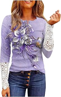 Ladies Tops, Jumpers for Women UK, Womens Clothes, Women Tops, Womans Tops, Sparkly top, Sweater for Women, Short Sleeve Hoodie Women, Womens v Neck Tops, Women's Long Sleeve Tops, Purple, Large