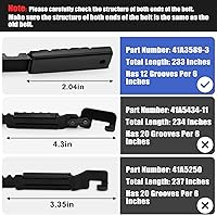 Vista 3 de 41A3589-3 41A3589-12 Conjunto de correa de transmisión de puerta de garaje para 7' Liftmaster, Sears, 233" Chamberlain Garage Door Opener 1270