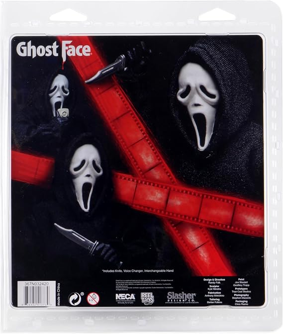 NECA Ghost Face 8 Clothed Action Figure Ghost Face