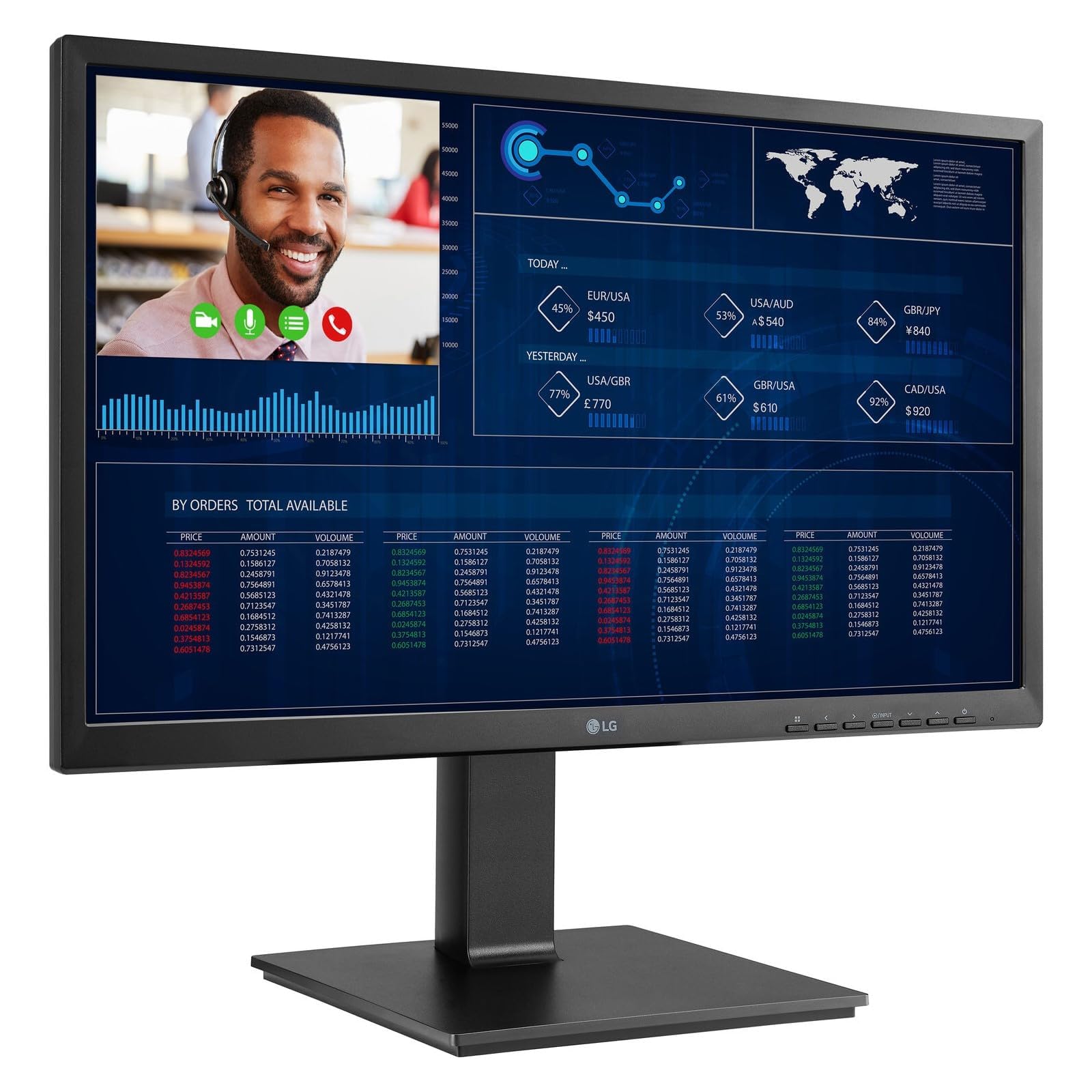 LG 24IN Thin Client AIO Monitor 1920X1080, Intel Pentium N6005, 8GB DDR4, 16GB eMMC