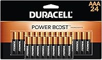 Duracell Coppertop AAA Batteries with Power Boost, 24 Count - Long-Lasting Alkaline Triple A for Remotes, Toys & Flashlights