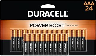 Duracell Coppertop AAA Batteries with Power Boost, 24 Count - Long-Lasting Alkaline Triple A for Remotes, Toys & Flashlights