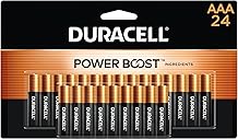 Duracell Coppertop AAA Batteries with Power Boost Ingredients, 24 Count Pack Triple A Battery with Long-Lasting Power, Alkaline AAA Battery for Household and Office Devices