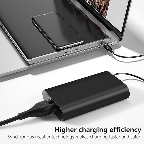 Miniatura 4 de Cargador USB-C de 65 W y 45 vatios para laptop compatible con Dell Latitude 5550 5440 7440 5520 7420 7410 5420 5530 3420 3330 5570 7390 3410 5500