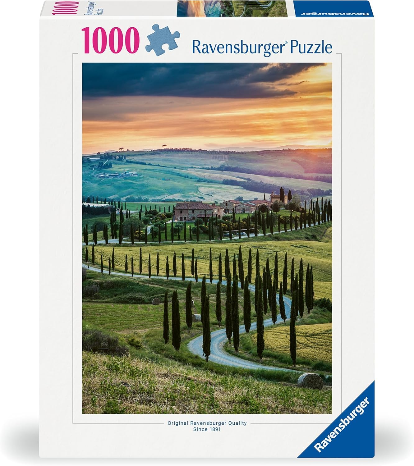 Ravensburger Puzzle 1000 Pezzi Algarve – Panorama Marittimo, Dimensioni 70x50 Cm, Per Adulti E Ragazzi 14+