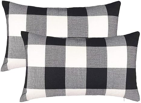 buffalo print pillows