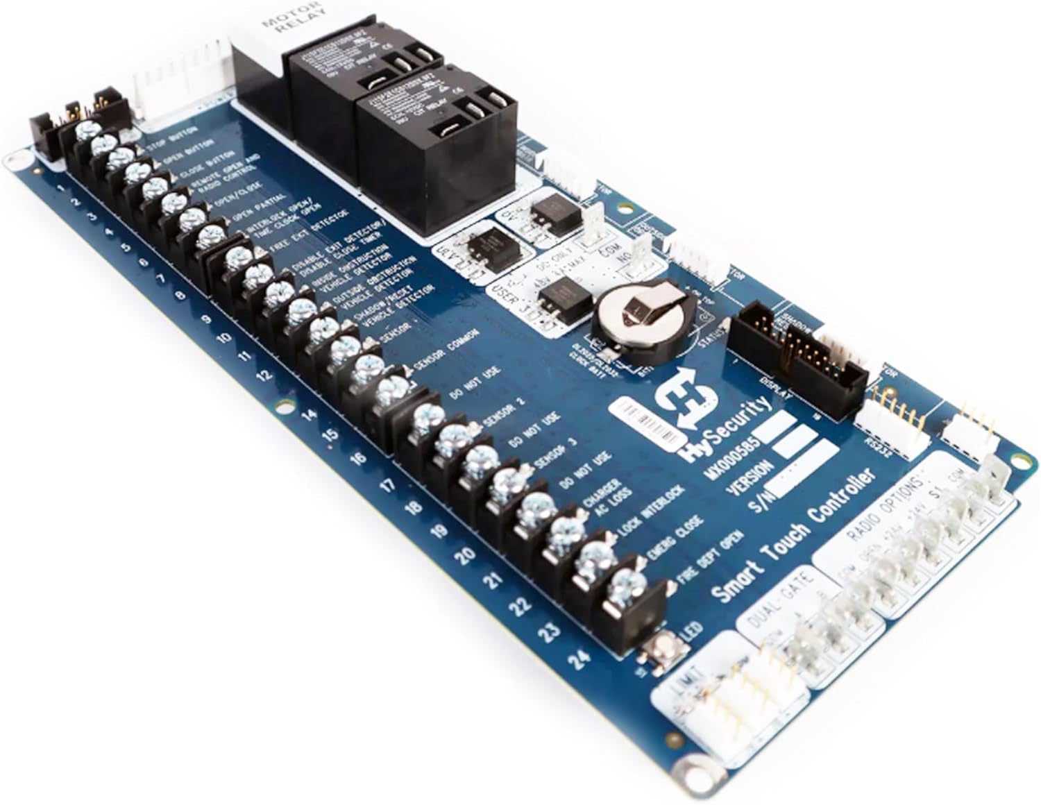 HySecurity MX000585 SlideDriver Control Board – Smart Touch Replacement for Slide Gate Operators