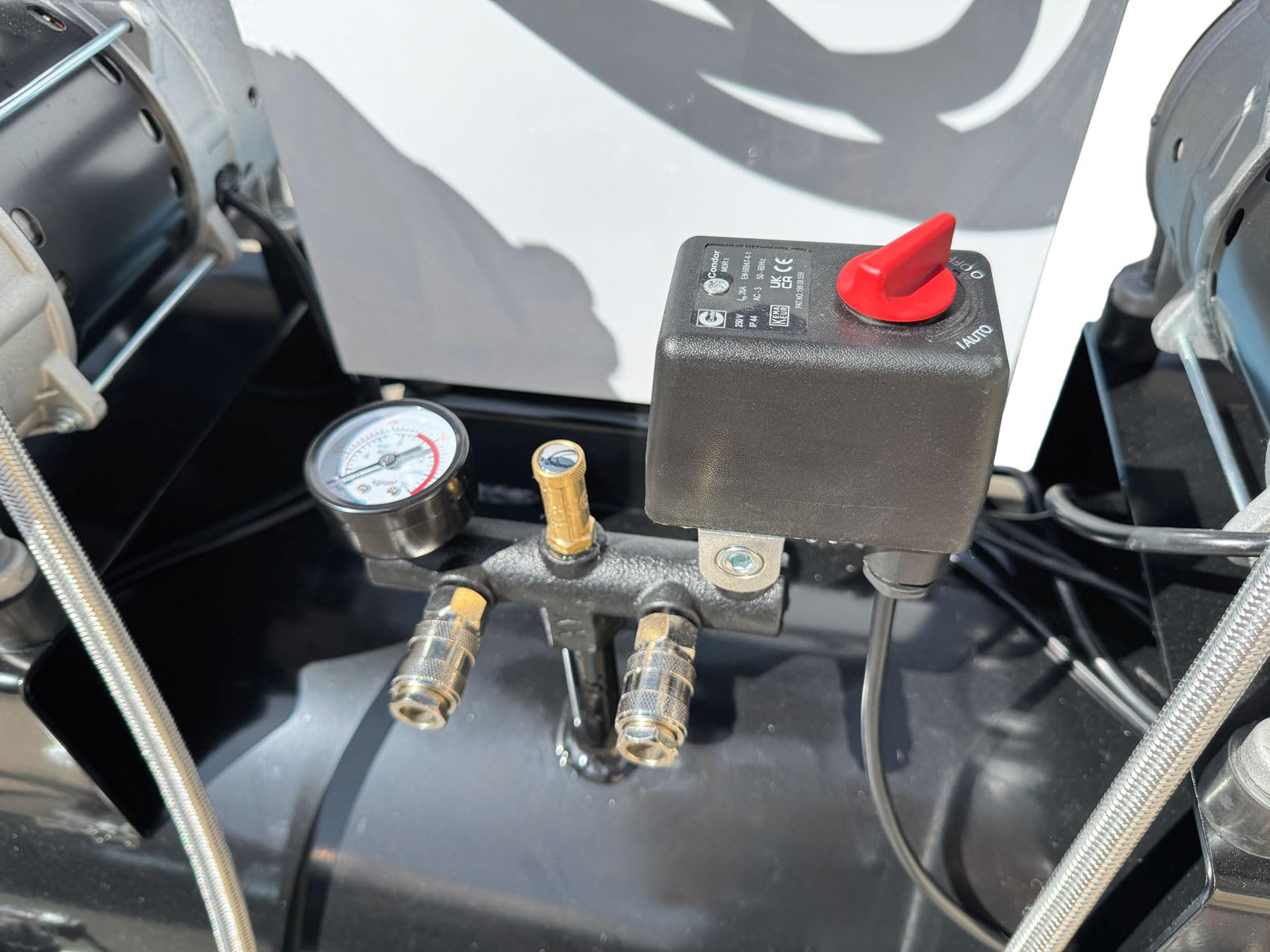 WELDINGER Flüsterkompressor FK 680 pro 6,0 kW Luftabgabe 680 l (Silentkompressor ölfrei wartungsfrei) 5 Jahre Garantie