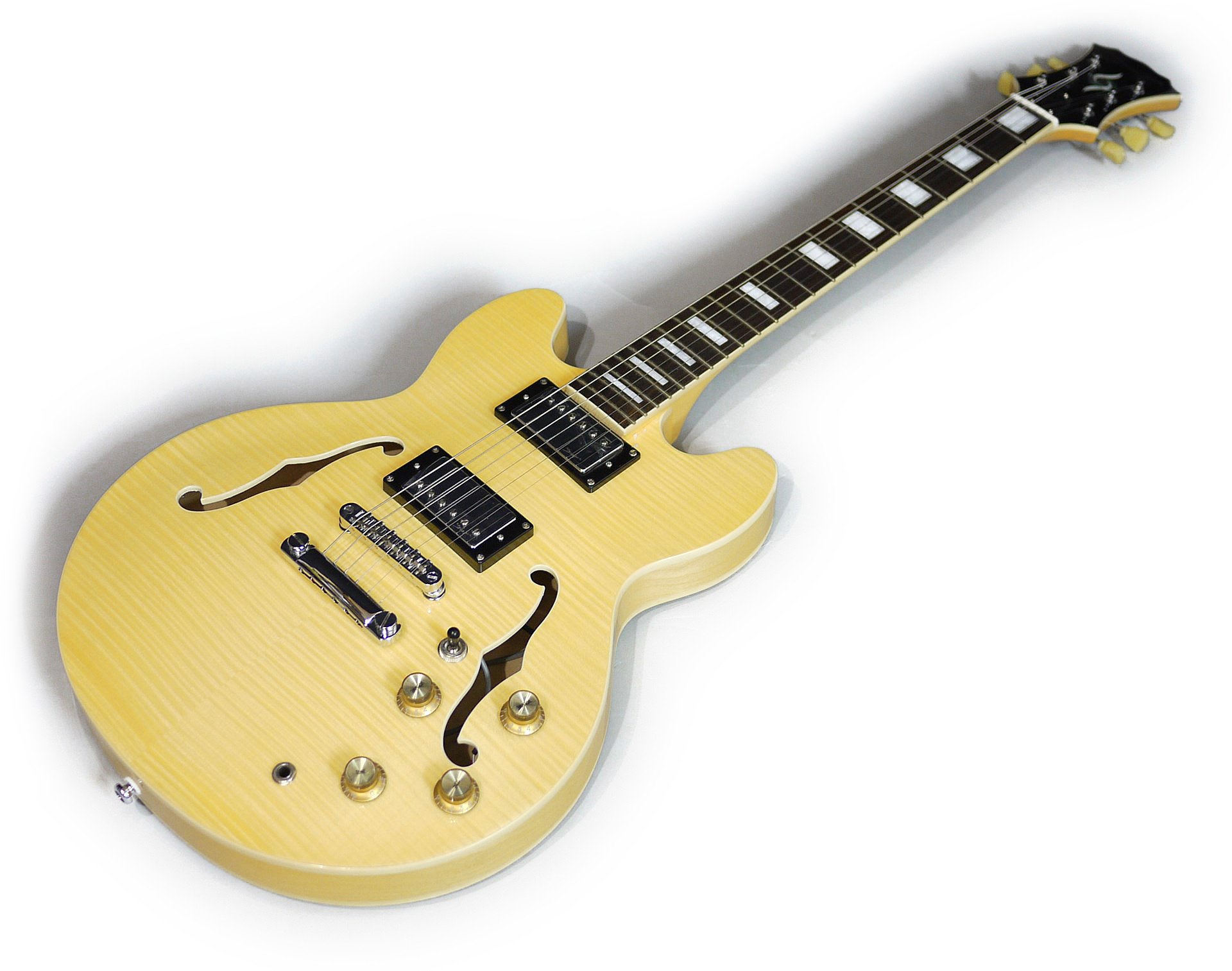 Amazon | 【SPEAR GUITAR】Claymore Blues CS – Natural – ES335タイプ