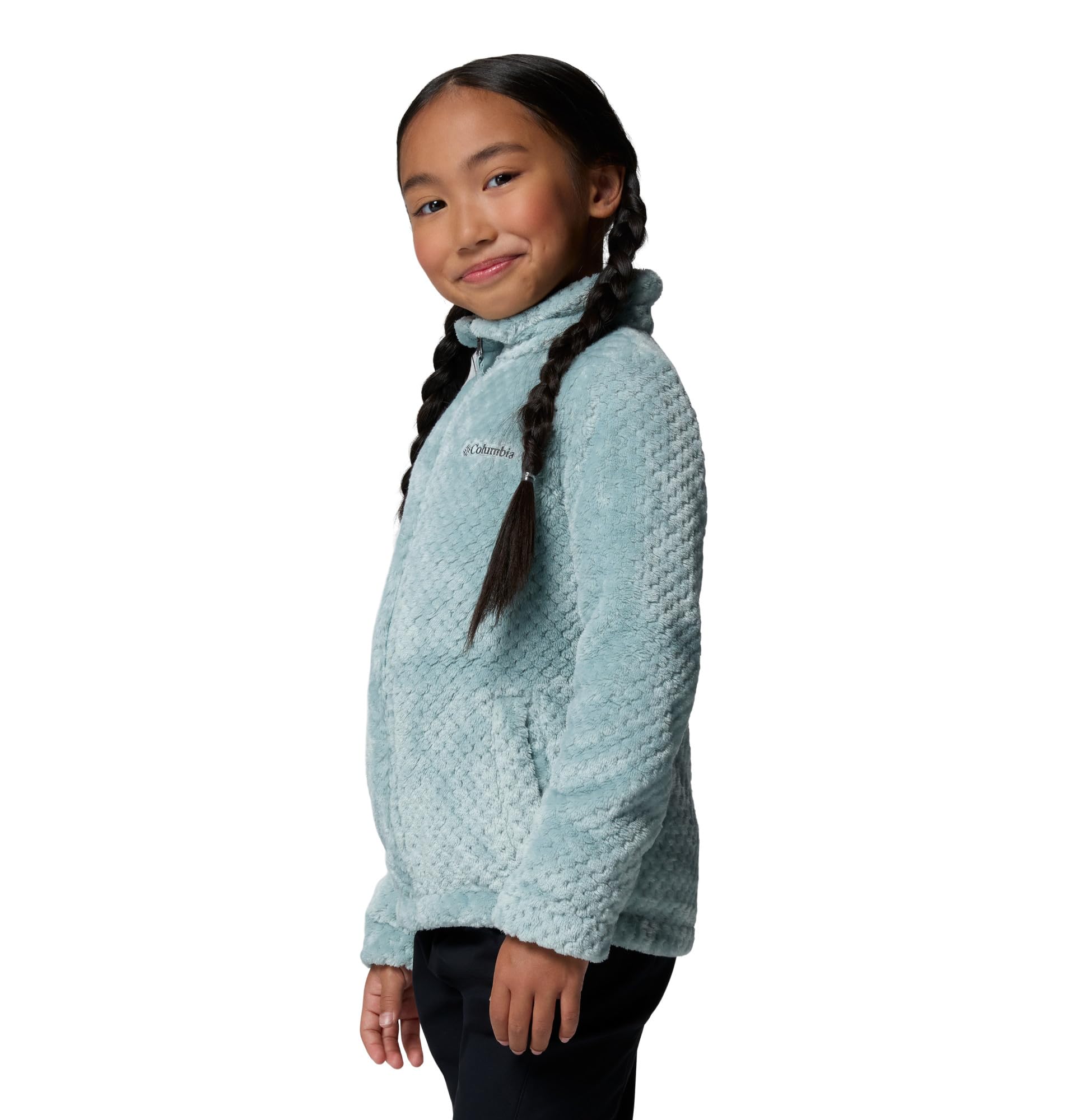 Columbia Fire Side™ Sherpa Full Zip Pile Sherpa con zip intera Youth Girls (Pacco da 1)