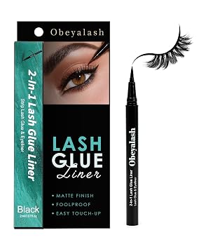 Obeyalash Lash Glue Pen for Strip Lashes 3S Fast Drying-Quick-2ml/0.07fl.Oz